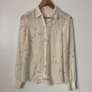 100% Silk Button Up by A.L.C. XS